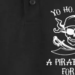 Yo Ho Yo Ho A Pirates Life For Me Spooky Skeleton Pirate Dry Zone Grid Performance Polo