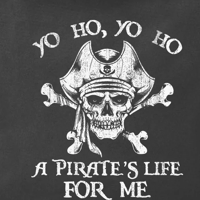 Yo Ho Yo Ho A PirateS Life For Me Skulls Zip Tote Bag