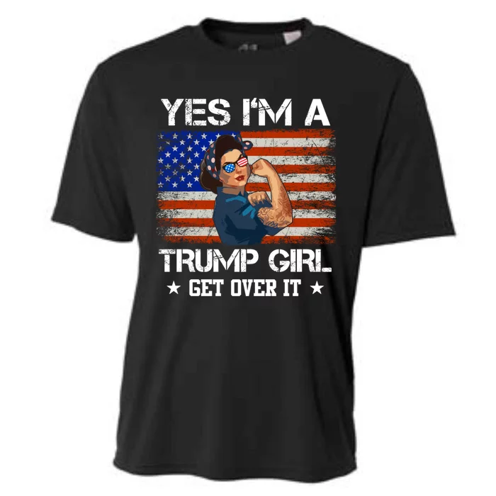 Yes Im A Trump Get Over Igift Trump 2020 Gift Cooling Performance Crew T-Shirt