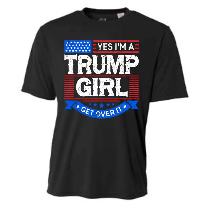 Yes IM A Trump Get Over It Trump For President Gift Cooling Performance Crew T-Shirt