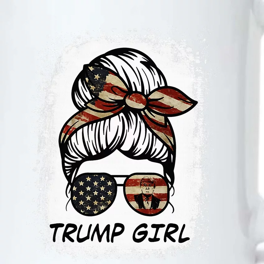 Yes IM A Trump Girl Get Over It Trump 2024 Election Gifts Black Color Changing Mug