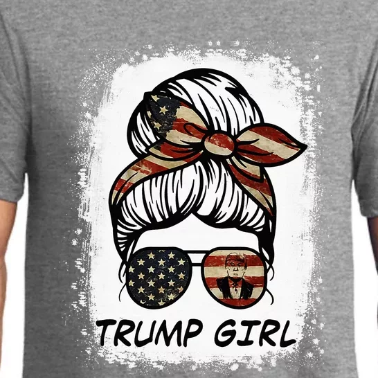 Yes IM A Trump Girl Get Over It Trump 2024 Election Gifts Pajama Set