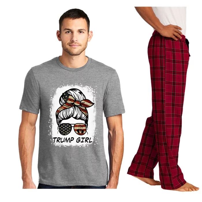 Yes IM A Trump Girl Get Over It Trump 2024 Election Gifts Pajama Set