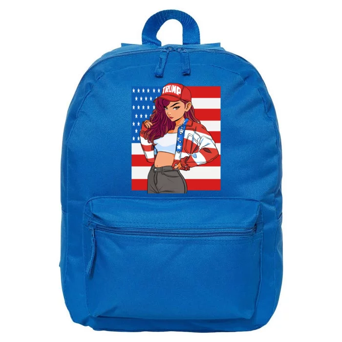 Yes IM A Trump Donald Trump Patriotic Republican 2024 Cute Gift 16 in Basic Backpack