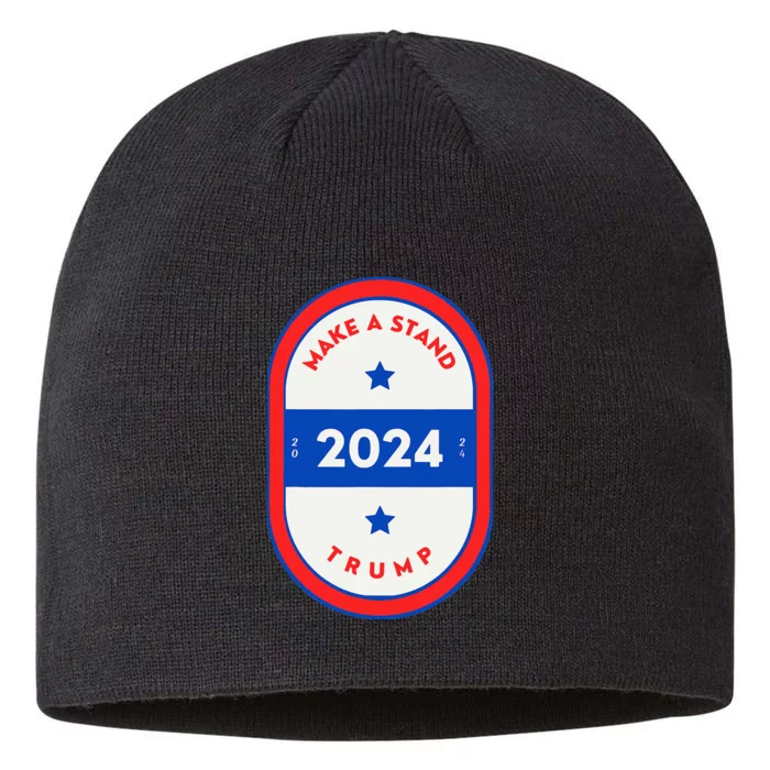 Yes I'm A Trump Get Over It Trump 2024 Election 8 1/2in Sustainable Knit Beanie