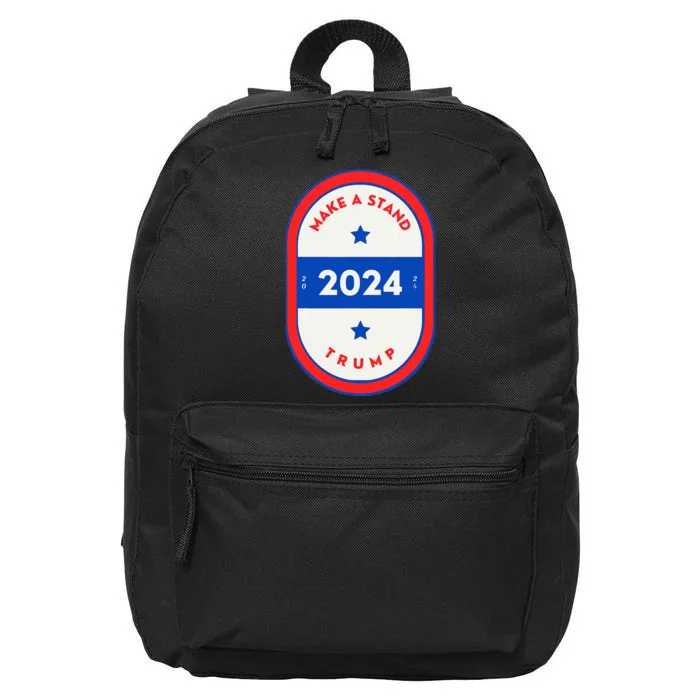 Yes I'm A Trump Get Over It Trump 2024 Election 16 in Basic Backpack