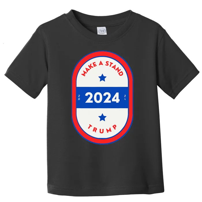 Yes I'm A Trump Get Over It Trump 2024 Election Toddler T-Shirt