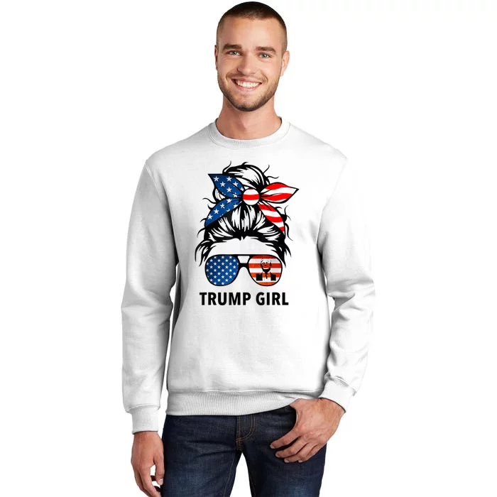 Yes I'm A Trump Girl Get Over It Gift Trump 2024 Election Gifts Sweatshirt