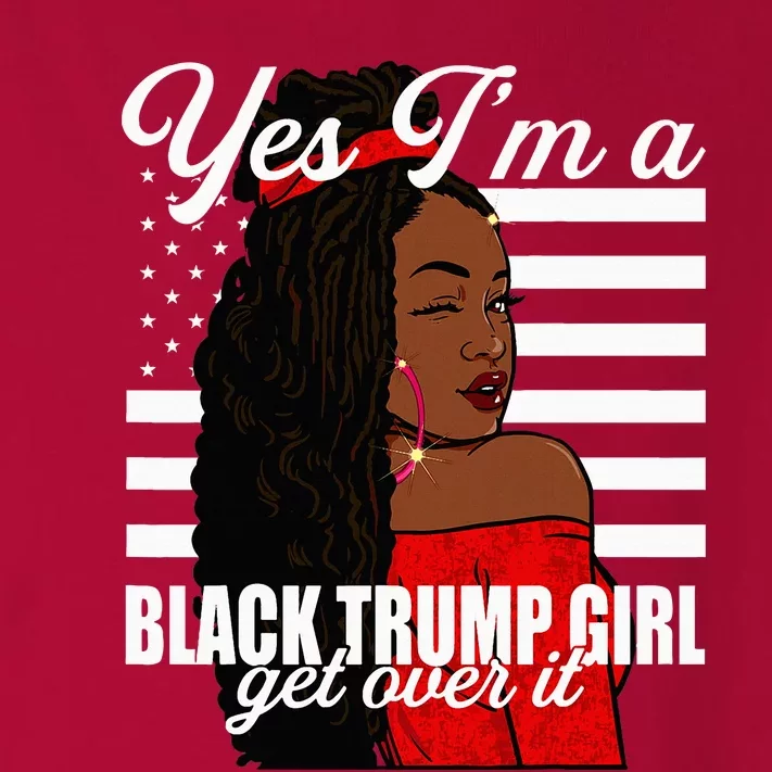 Yes Im A Black Trump Girl African American For Trump Toddler Long Sleeve Shirt