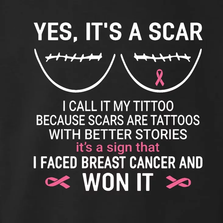 Yes ItS A Scar I Call It My Tittoo Toddler Hoodie