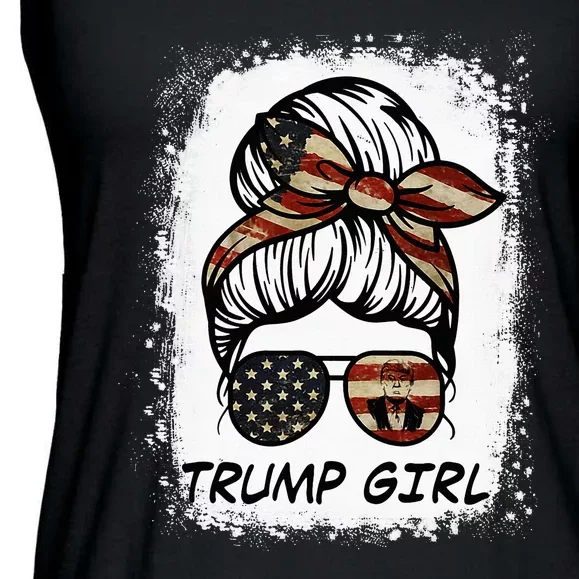 Yes IM A Trump Girl Get Over It Trump 2024 Election Gifts Ladies Essential Flowy Tank