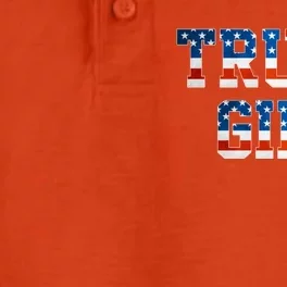 Yes IM A Trump Get Over It Us Flag Trump 2024 Election Cute Gift Dry Zone Grid Performance Polo