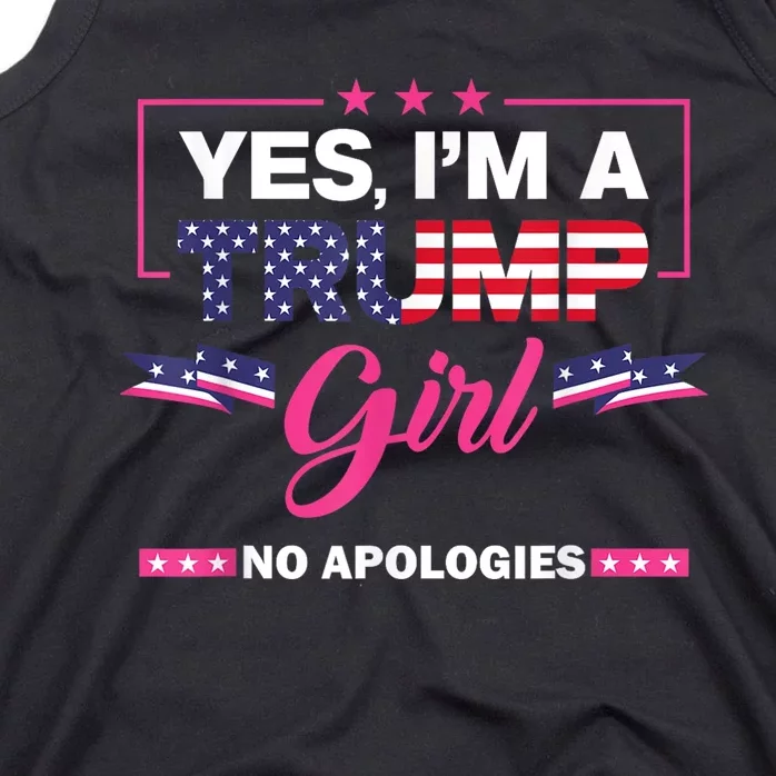 Yes IM A Trump No Apologies 2024 Election Tank Top