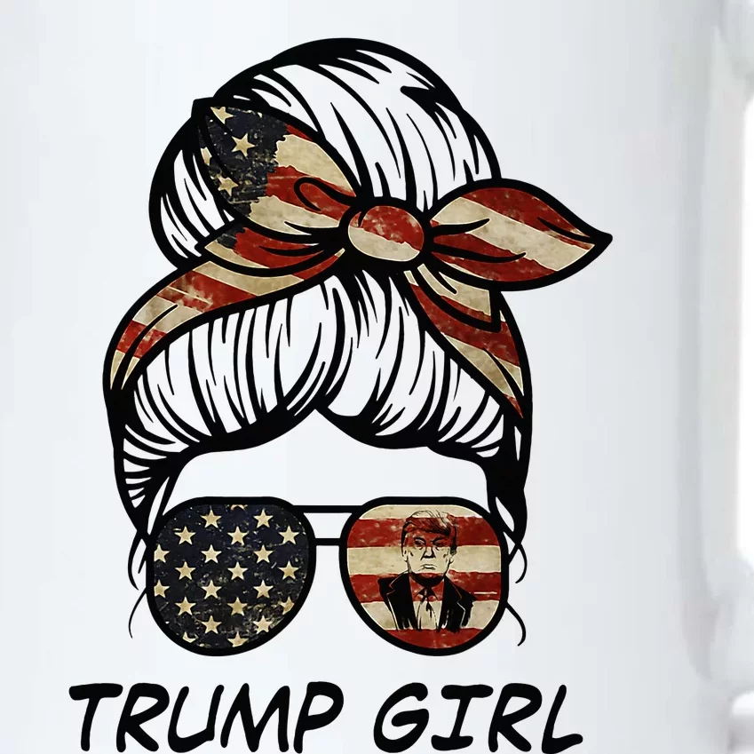 Yes IM A Trump Girl Get Over It Trump 2024 Election Gifts Black Color Changing Mug