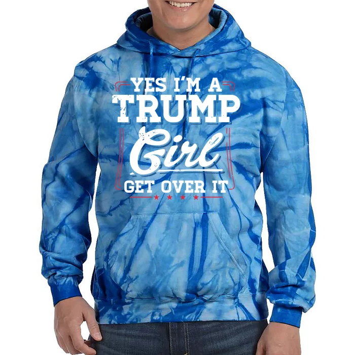 Yes IM A Trump Gift Tie Dye Hoodie