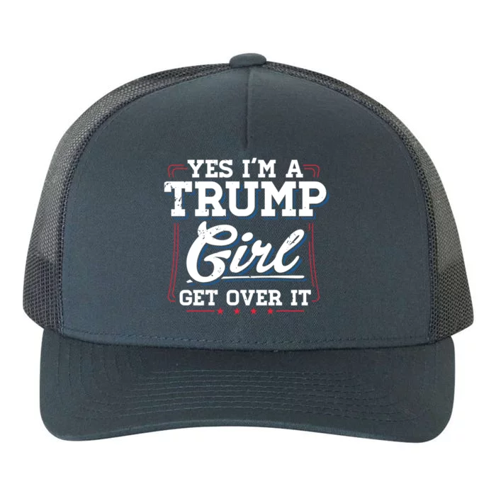 Yes IM A Trump Gift Yupoong Adult 5-Panel Trucker Hat