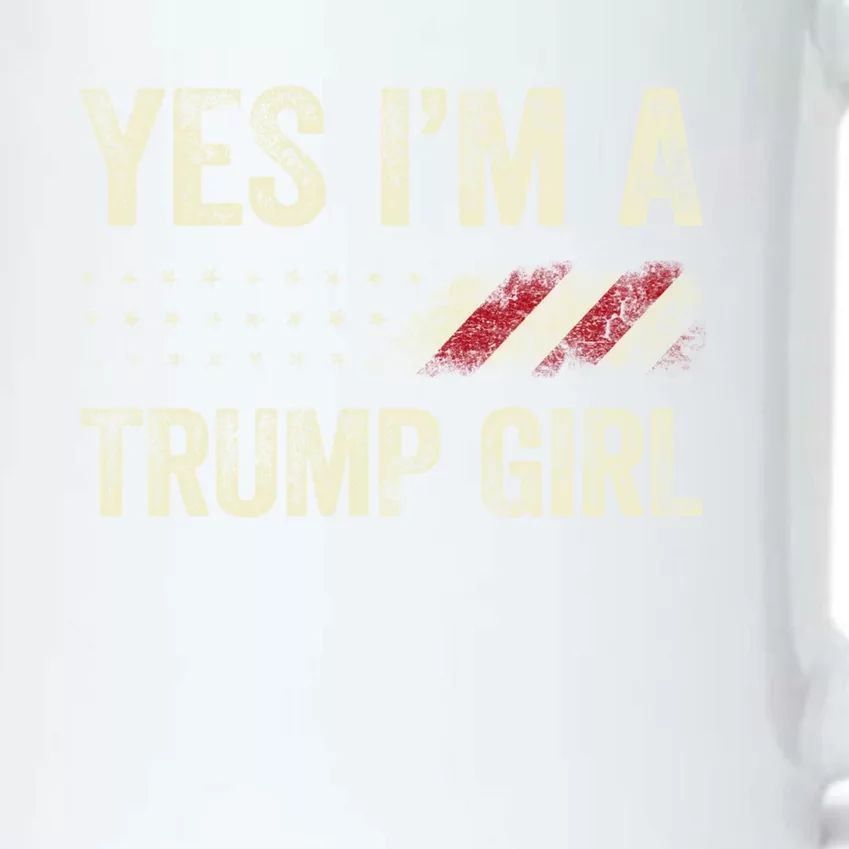 Yes IM A Trump Get Over It Funny Trump 2024 Election Great Gift Black Color Changing Mug