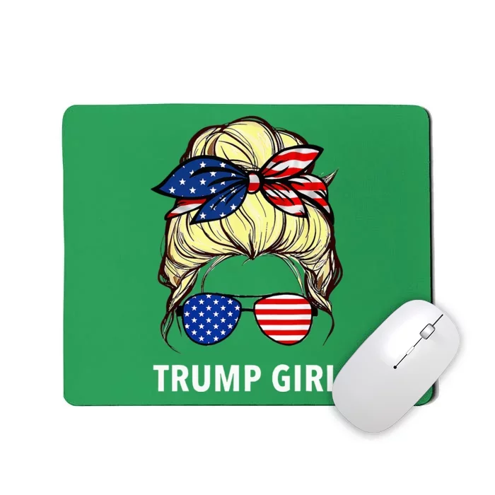 Yes IM A Trump Girl Get Over It Trump 2024 Election Gifts Mousepad