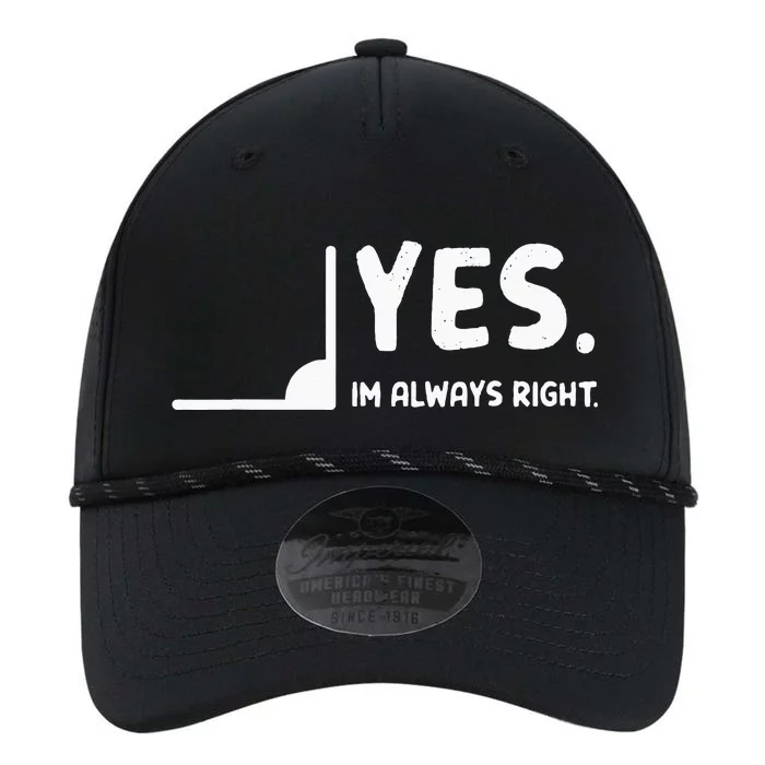 Yes Im Always Right Math Teacher Performance The Dyno Cap