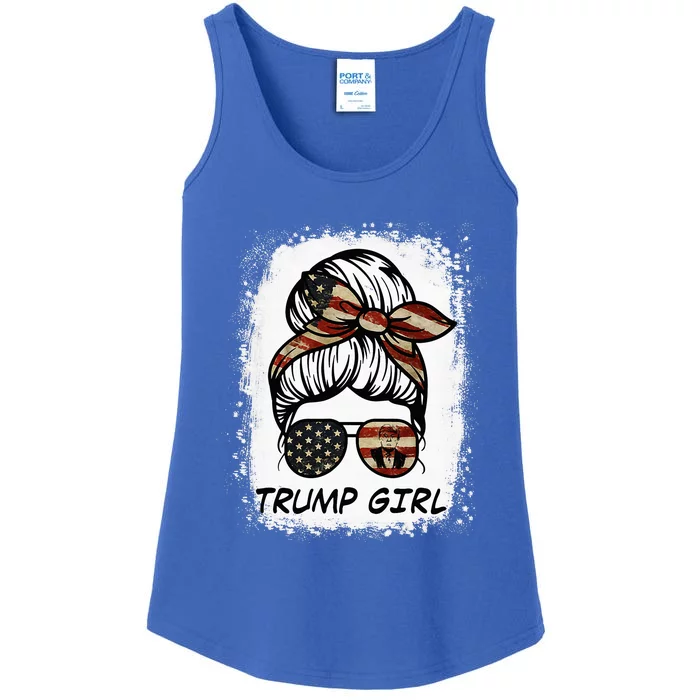 Yes I'm A Trump Girl Get Over It Trump 2024 Election Gifts Ladies Essential Tank