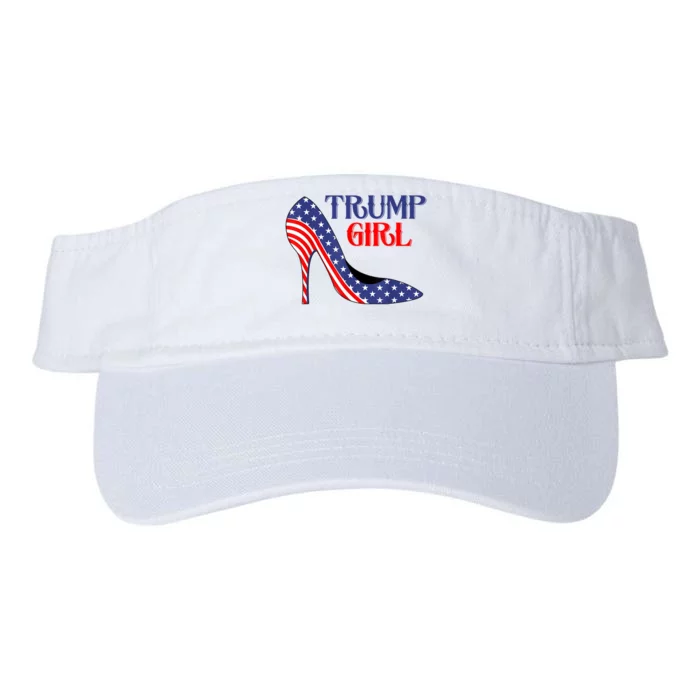 Yes I'm A Trump Girl Get Over It Women Design Valucap Bio-Washed Visor