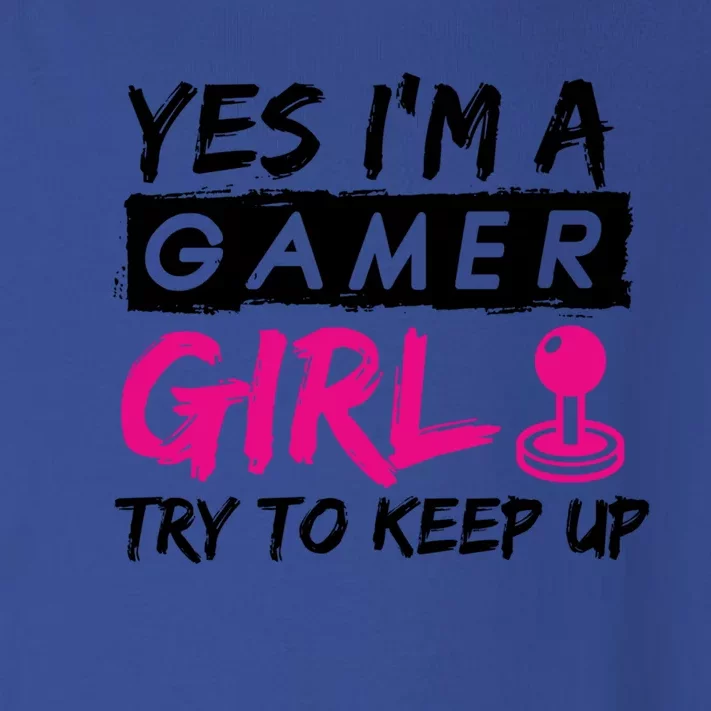 Yes IM A Gamer Gaming Gift Toddler Long Sleeve Shirt