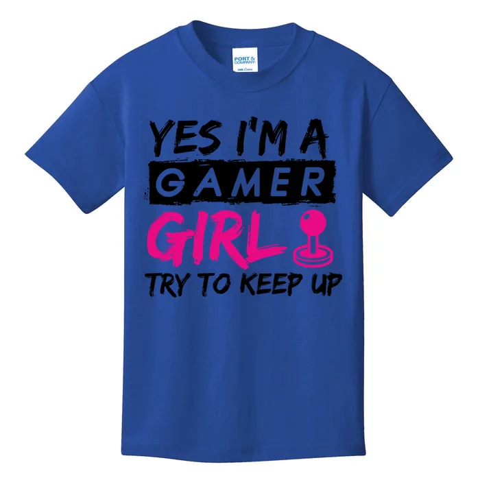 Yes IM A Gamer Gaming Gift Kids T-Shirt