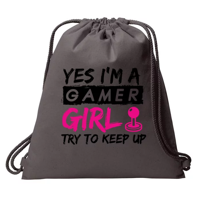 Yes IM A Gamer Gaming Gift Drawstring Bag