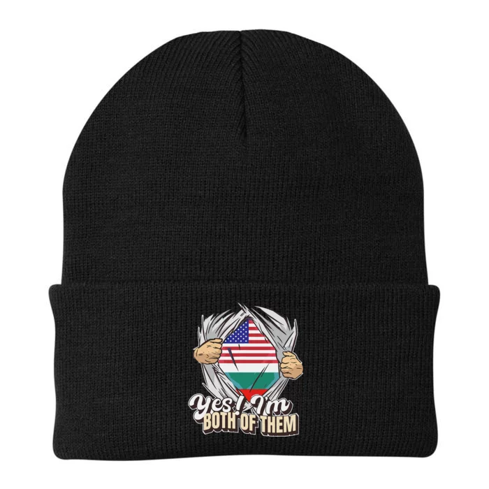 Yes! IM Both Of Them Dual Citizenship Bulgaria Knit Cap Winter Beanie