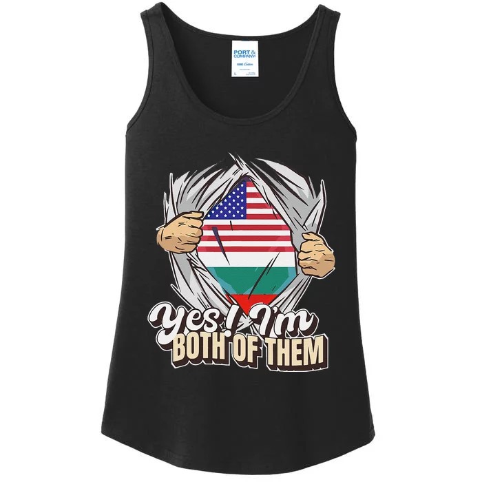 Yes! IM Both Of Them Dual Citizenship Bulgaria Ladies Essential Tank