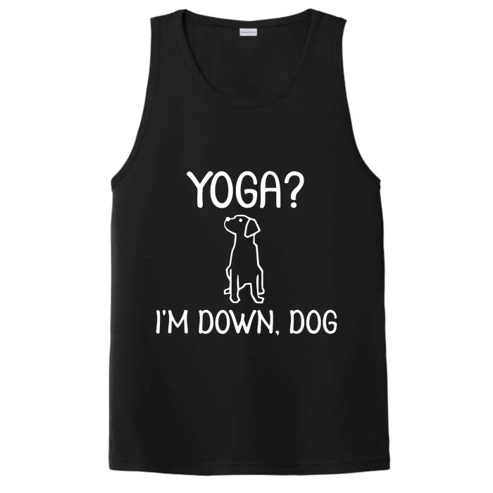 Yoga Im Down Dog Performance Tank