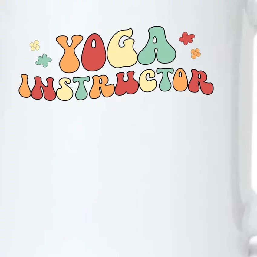 Yoga Instructor Groovy Yoga Teacher Cute Gift Black Color Changing Mug