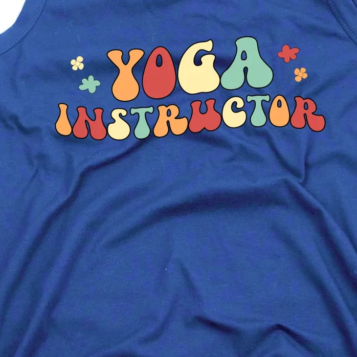 Yoga Instructor Groovy Yoga Teacher Cute Gift Tank Top