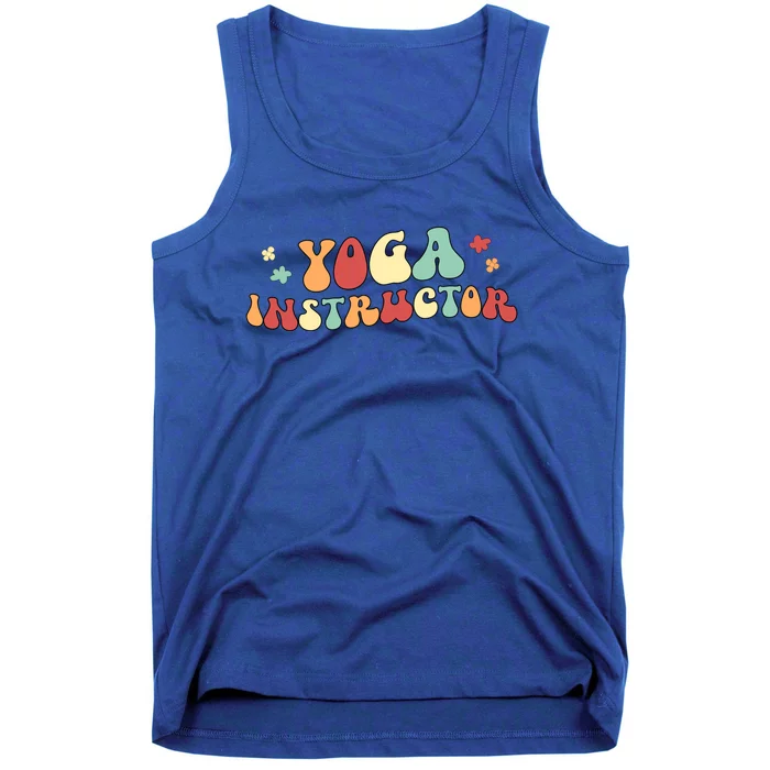 Yoga Instructor Groovy Yoga Teacher Cute Gift Tank Top