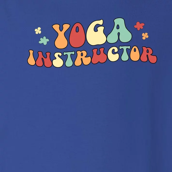 Yoga Instructor Groovy Yoga Teacher Cute Gift Toddler Long Sleeve Shirt