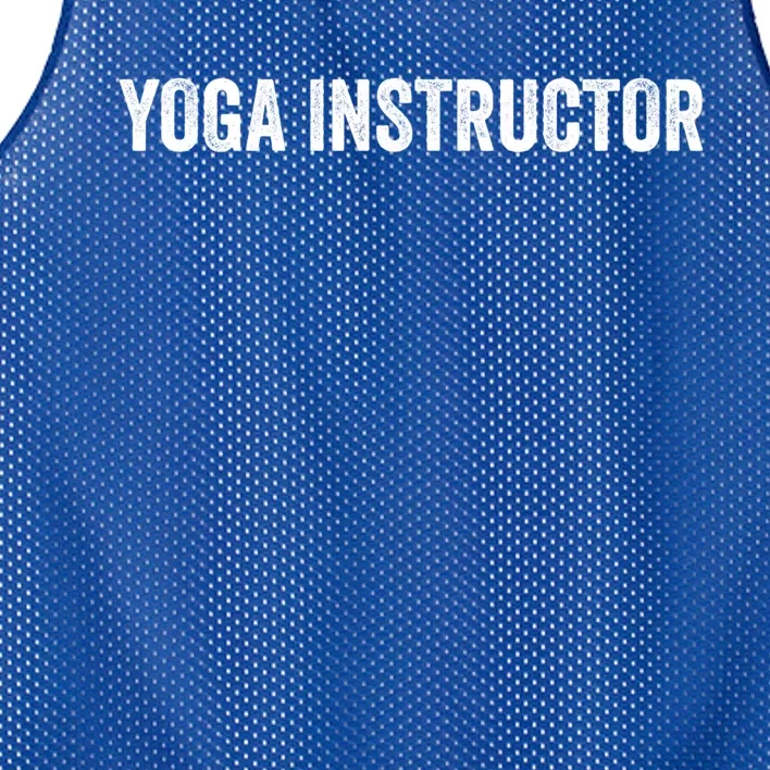 Yoga Instructor Gift Mesh Reversible Basketball Jersey Tank