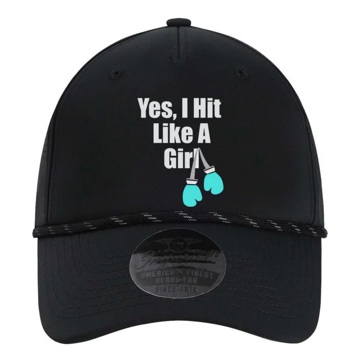 Yes I Hit Like A Funny Boxing Match Sports Gift Performance The Dyno Cap