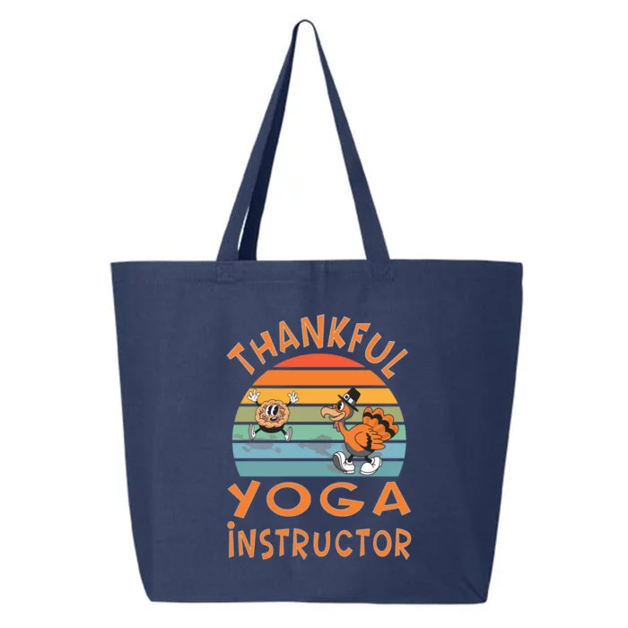 Yoga Instructor Job Funny Thanksgiving Gift 25L Jumbo Tote