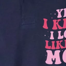 Yes I Know I Look Like My Mom Funny Daughter MotherS Day Softstyle Adult Sport Polo