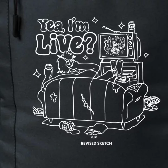 Yea IM Live Revised Sketch Daily Commute Backpack