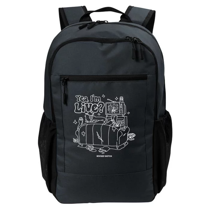 Yea IM Live Revised Sketch Daily Commute Backpack