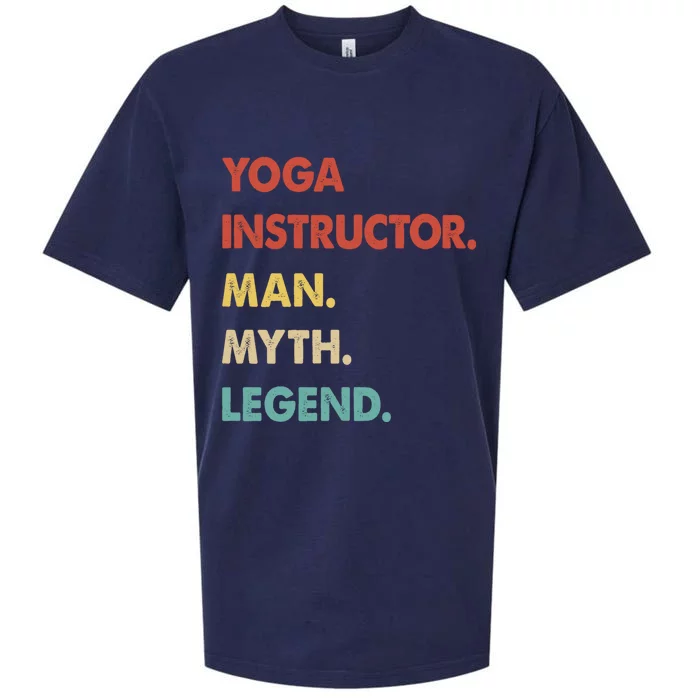 Yoga Instructor Myth Legend Gift Sueded Cloud Jersey T-Shirt