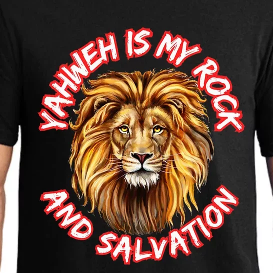 Yahweh Is My Rock And Salvation Hebrew Israelite Pajama Set