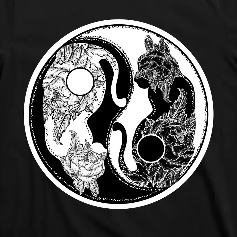 Yin-Yang Cats T-Shirt