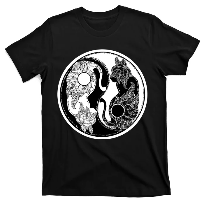 Yin-Yang Cats T-Shirt