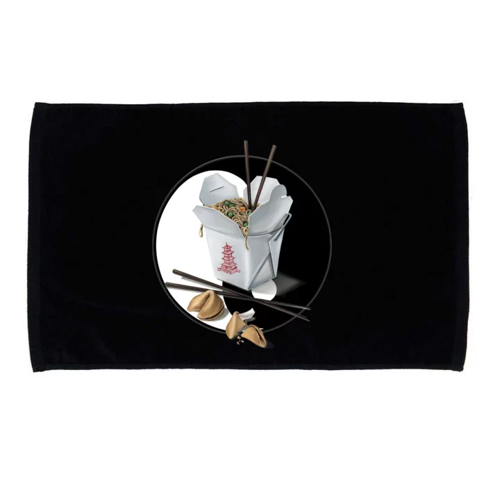 Yin Yang Takeout Chinese Microfiber Hand Towel