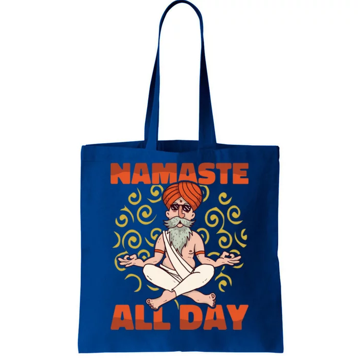 Yoga Instructor Namaste The Whole Day Meditation Yoga Gift Tote Bag