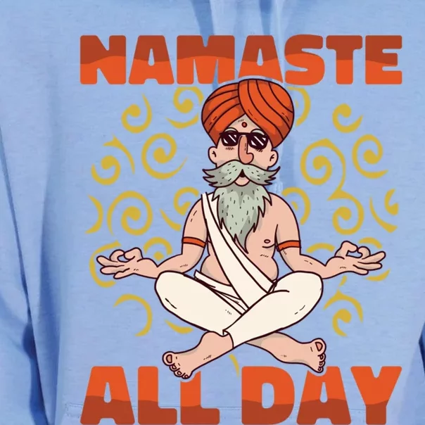 Yoga Instructor Namaste The Whole Day Meditation Yoga Gift Unisex Surf Hoodie