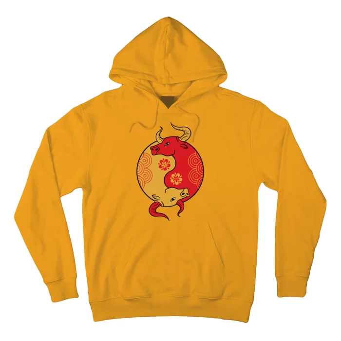 Ying Yang Ox Hoodie