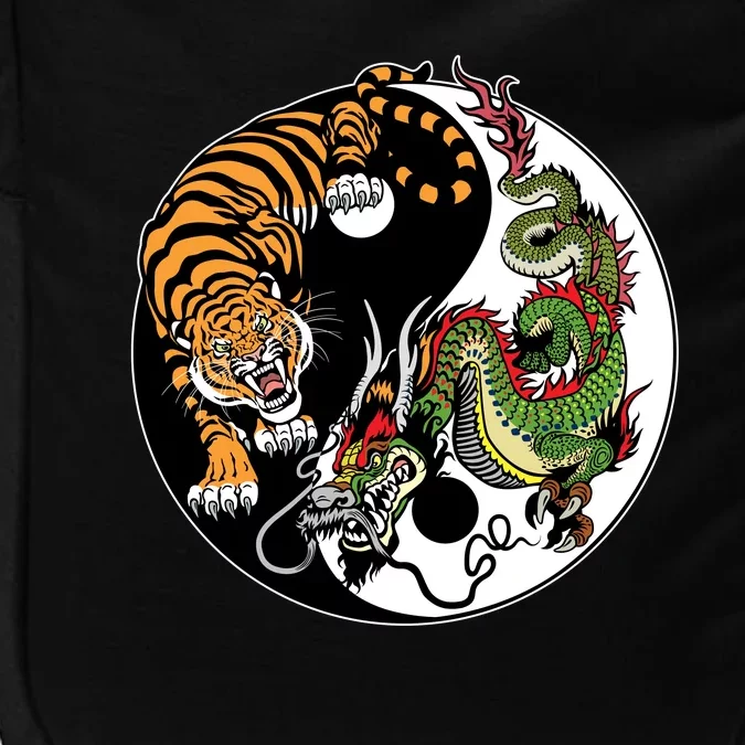 Ying Yang Tiger Dragon Impact Tech Backpack